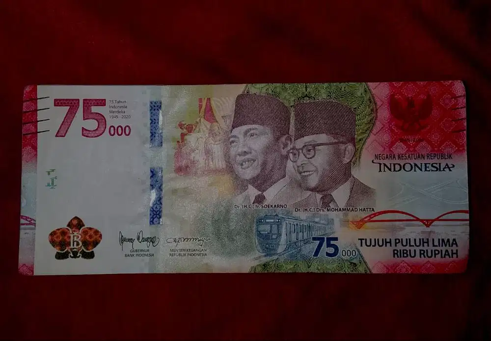 Uang Kertas Edisi HUT Kemerdekaan RI ke 75
