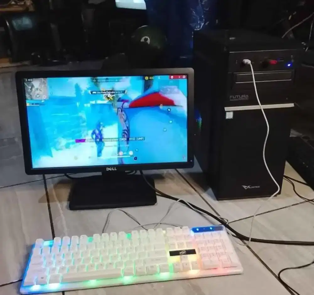 komputer DDR4 i5-7100+8gb+VGA 2gb edit game kantor oke siap pakai