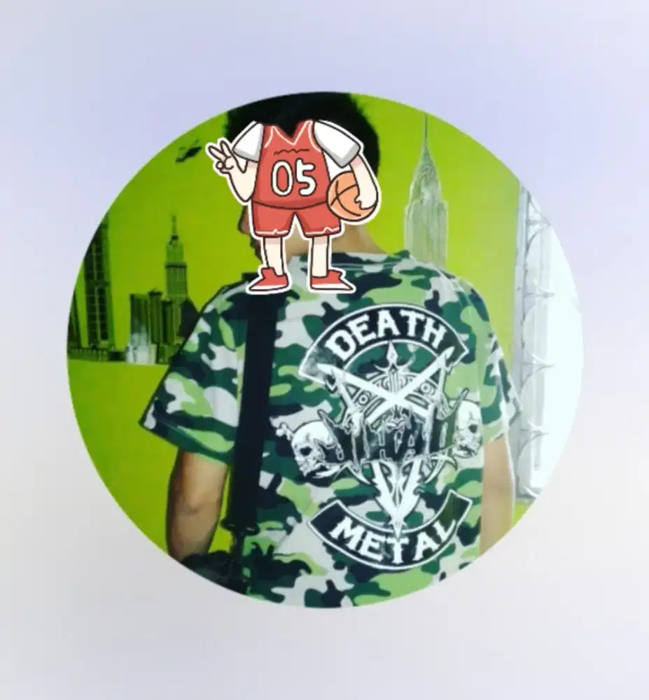 Baju jihad produk hadeath size M luar