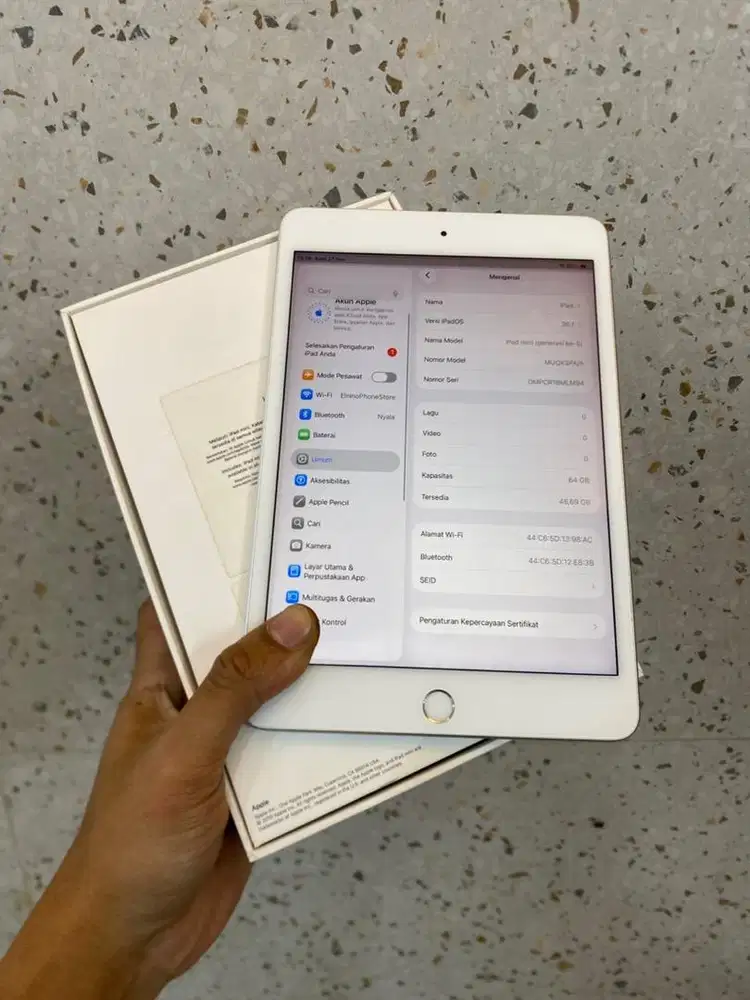 ipad mini 5 64gb wifi second ibox