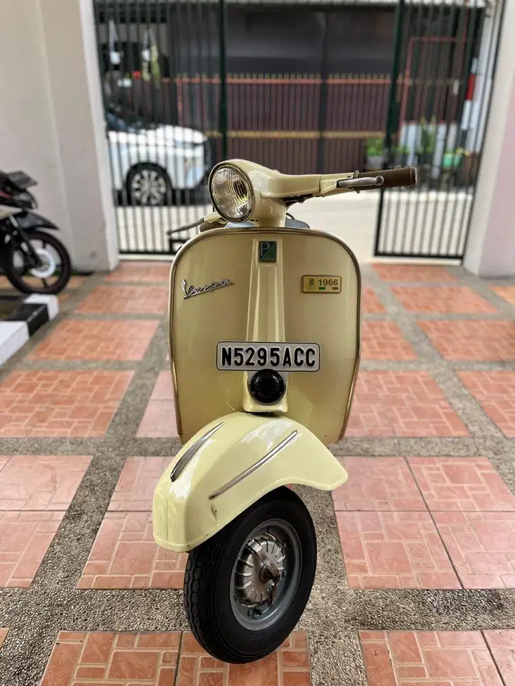 JUAL VESPA 1966 asli kepala bulat