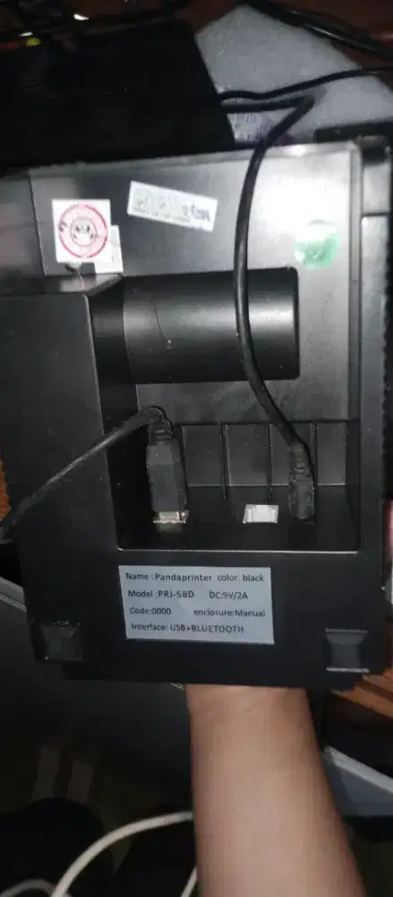Printer bluetooth panda PRJ 58D bekas berfungsi