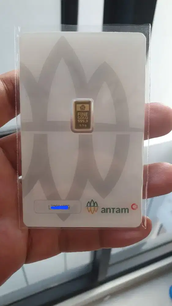 Emas Antam 0,5 0.5 gr gram RM Surabaya Sidoarjo Gresik