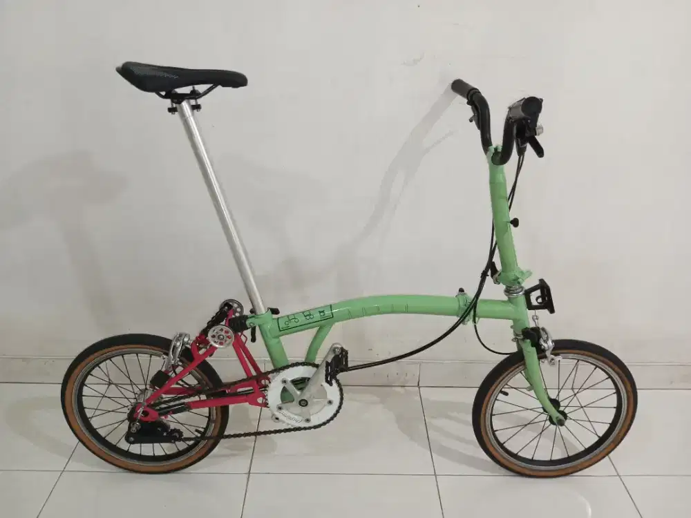 Brompton M3E 2014
Isian campur sesuai gambar
Harga net 12 JT