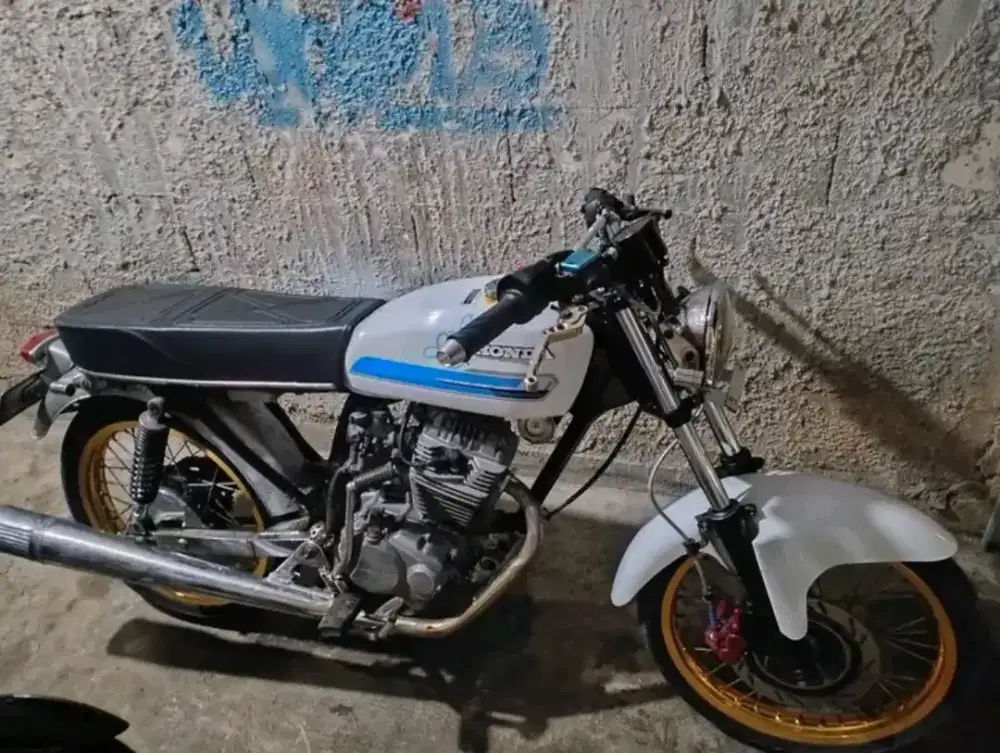 di jual MP lama udah dobel stater modifikasi cb