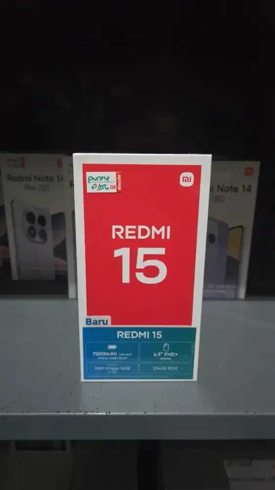 MURAH REDMI 15 8/256