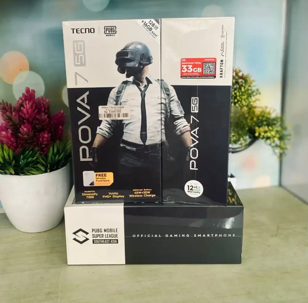 Tecno Pova 7 5G 16gb/256gb Bergaransi Resmi