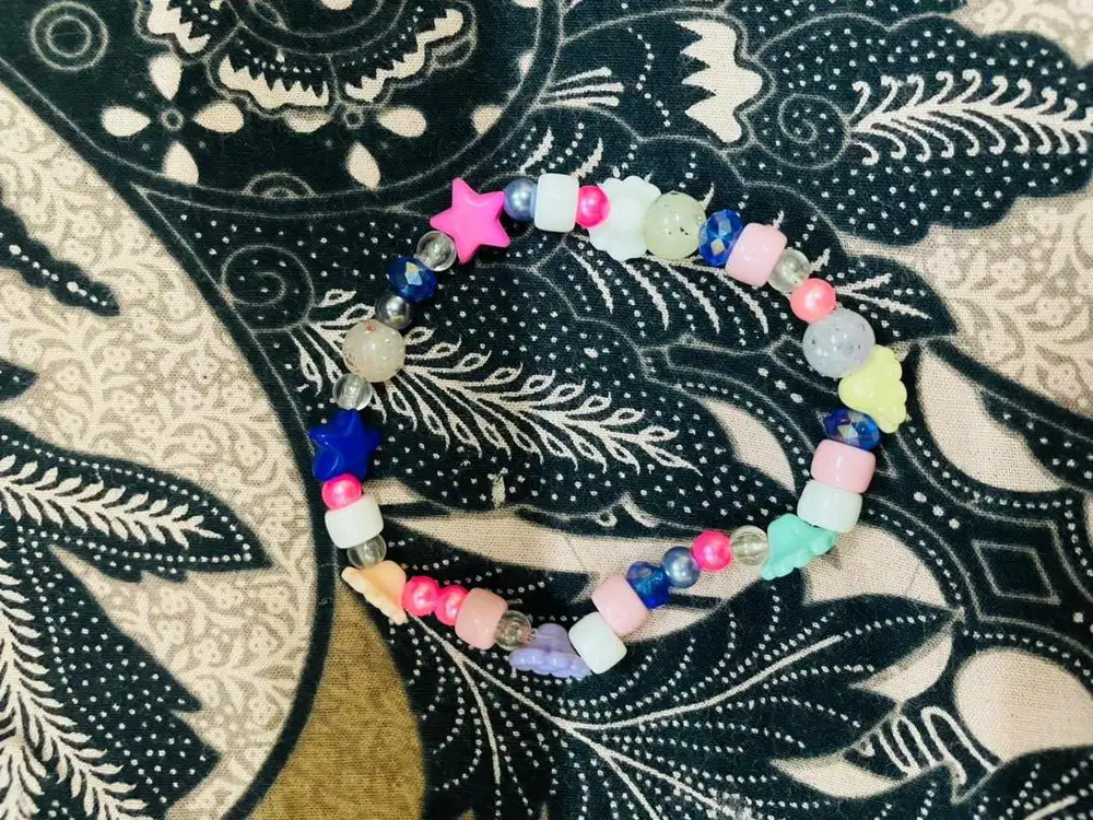 Gantungan Kunci Unik Bunny Doll & Gelang Manik DIY Lucu - HSC 2025