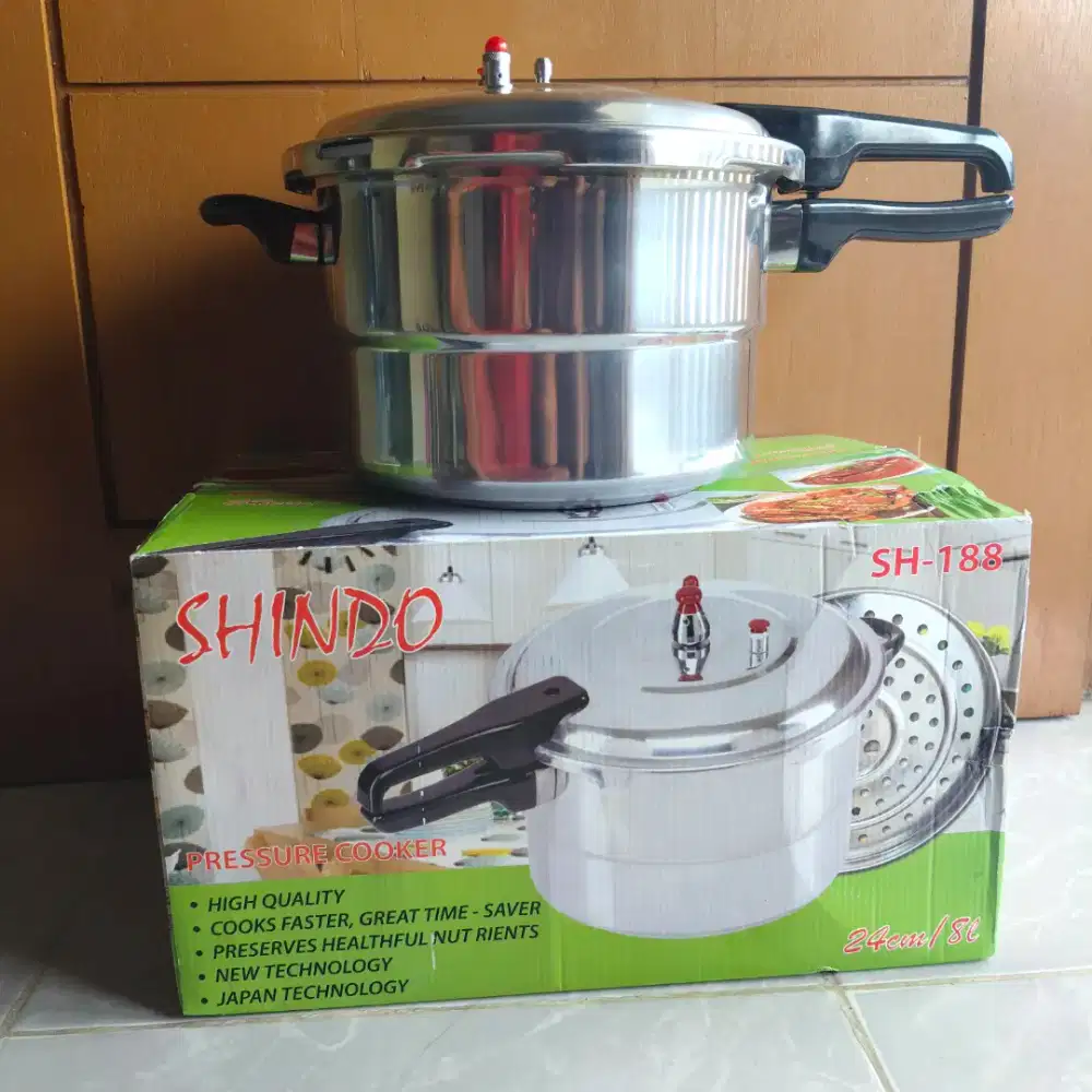 Panci Presto shindo 8 liter Nego