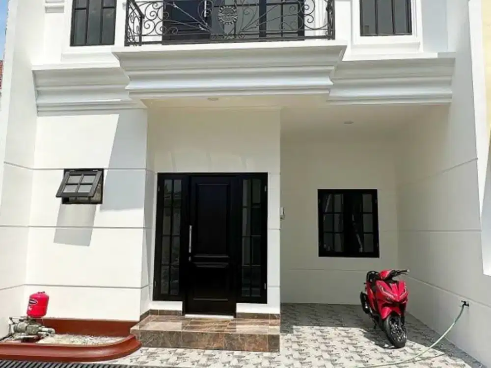 Rumah American Classic 2 Lantai Ready siap huni di Condet, Kramatjati – Jakarta Timur