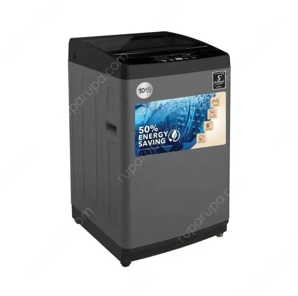 mesin cuci kels top loadi g abu abu