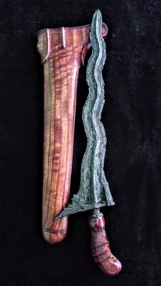 Keris Langka LUK 7 KABUDHAN Sepuh