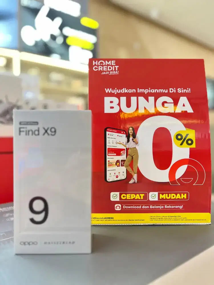OPPO FIND X9 BISA KREDIT TANPA DP