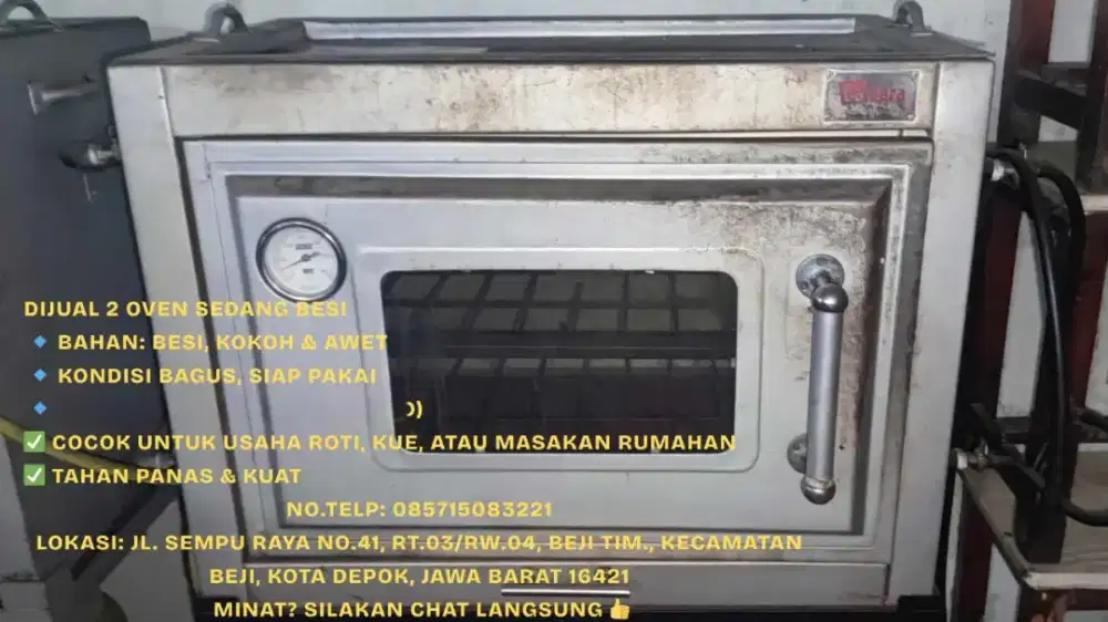 Oven masih bagus siap pakai