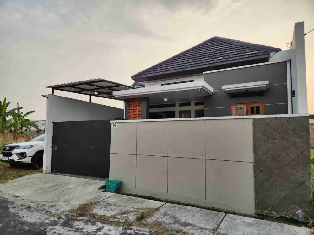 Rumah Dijual Siap Huni Kartasura Sukoharjo – 1 Lantai Hadap Timur, 2KT + BONUS AC
