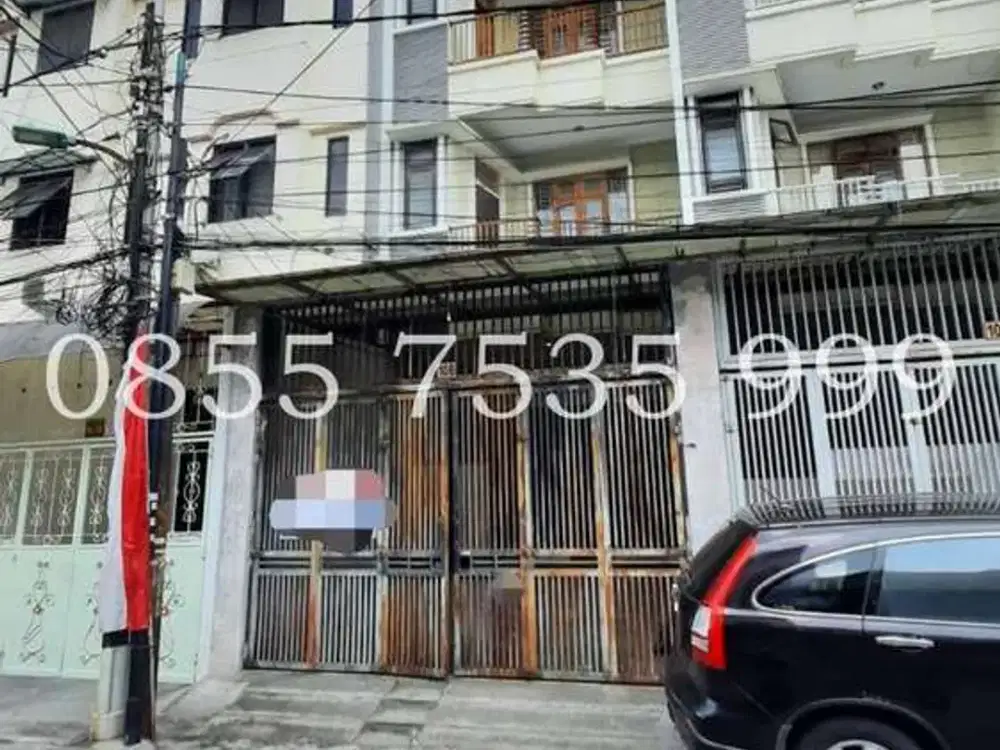 RUMAH SIAP HUNI 3.5LANTAI DI JELAMBAR JAKARTA BARAT SEMI FURNISH