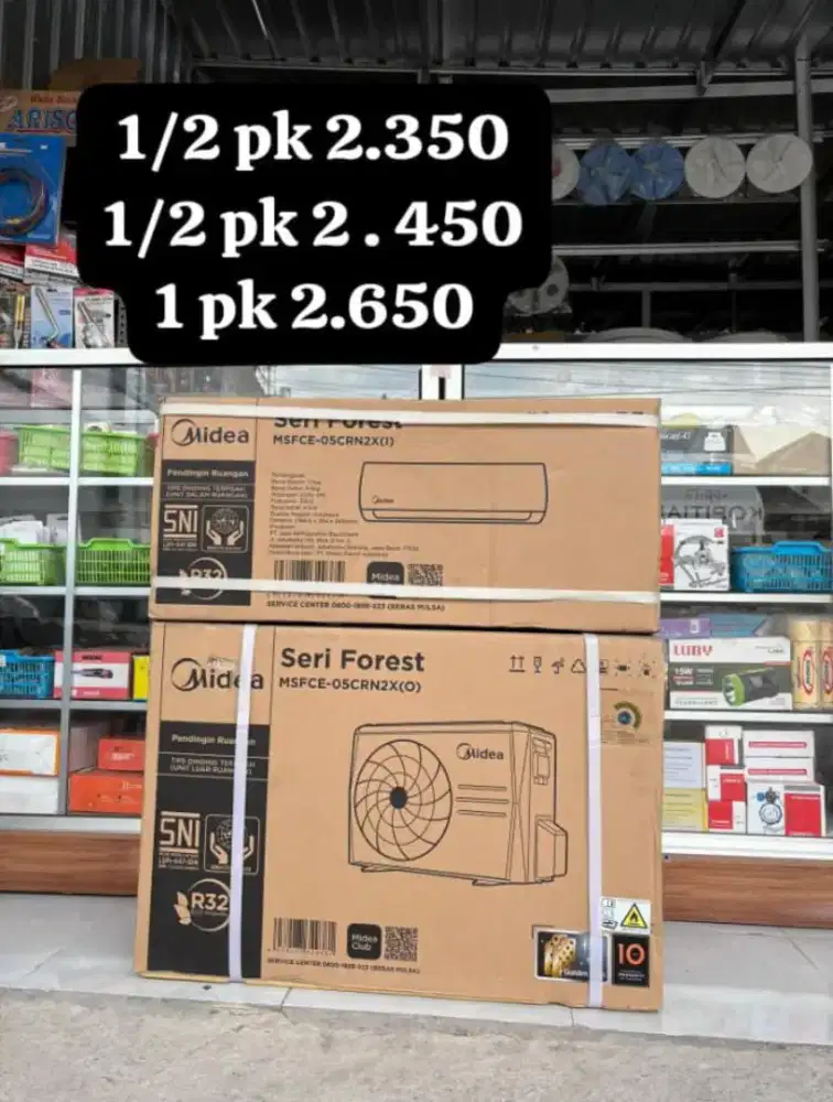 JUAL AC BARU BERGARANSI