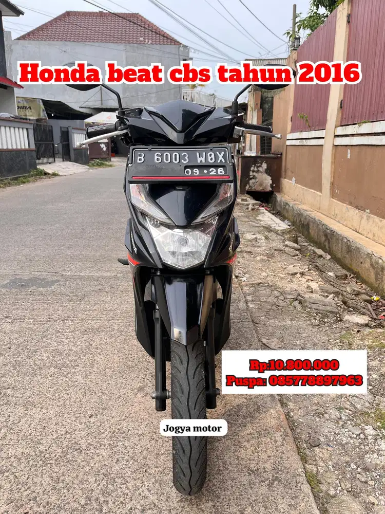 (B) Honda beat  cbs Fi 2016