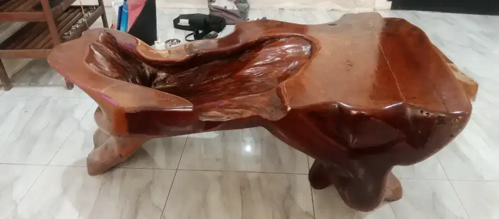 Meja Jati Estetic Industrial