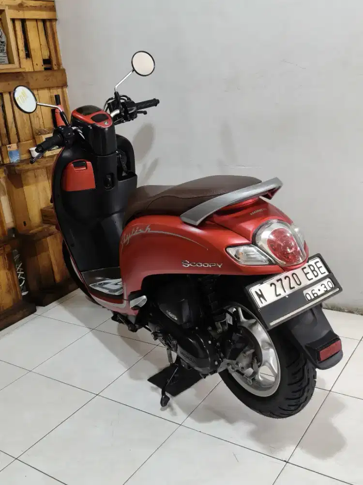 Scoopy Stylish 2020 Mulus no rewel siap pakai