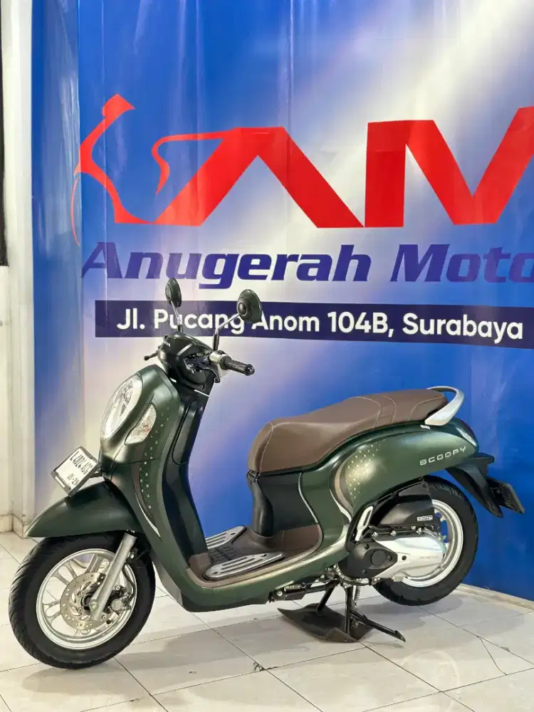 Honda Scoopy Stylish Thn' 2024 Km 10Rb Anugerah Motor Pucang