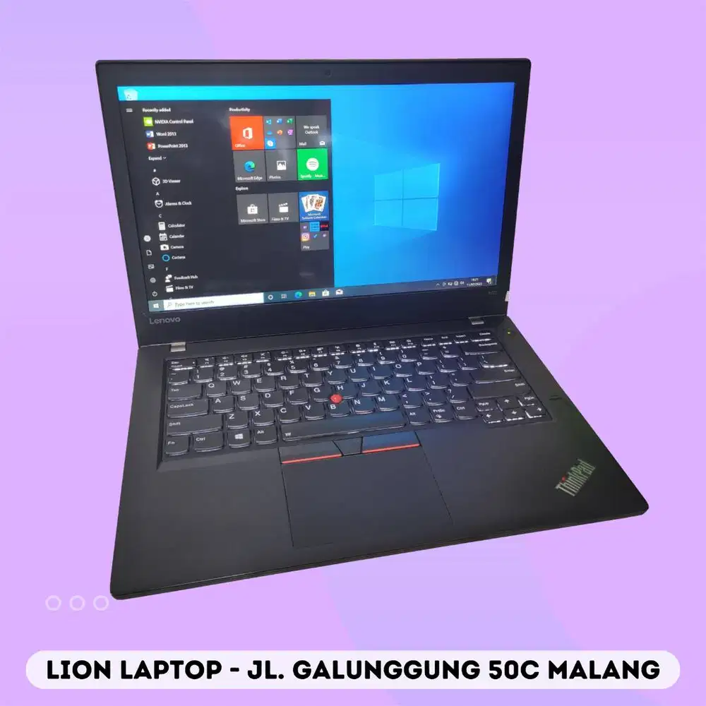 RAM 8GB SSD 256GB i5 Touchscreen Lenovo Thinkpad T470 [28|11]