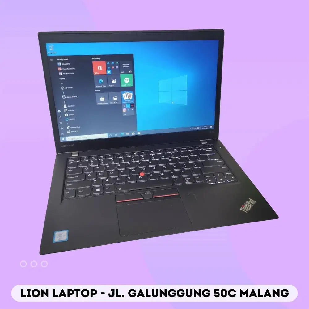 RAM 8GB SSD 256GB Core i7 SLIM Lenovo Thinkpad T470s [28|11]