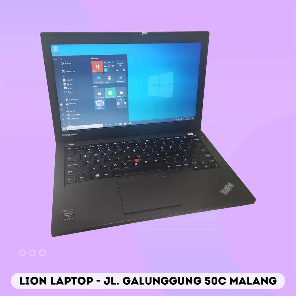 RAM 8GB SSD 256GB Core i5 Murah Lenovo Thinkpad X240 [28|11]