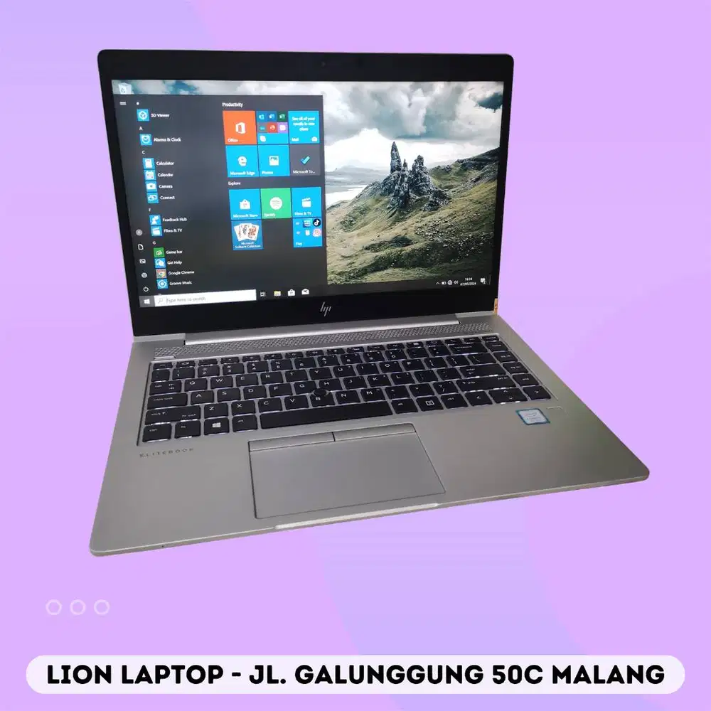 Core i5 Gen 8 RAM 8GB SSD 256GB HP Elitebook 840 G5 [28|11]