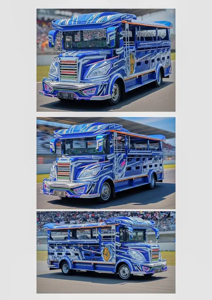 Odong Kereta Panggung Fiber || Kereta Mini Standart