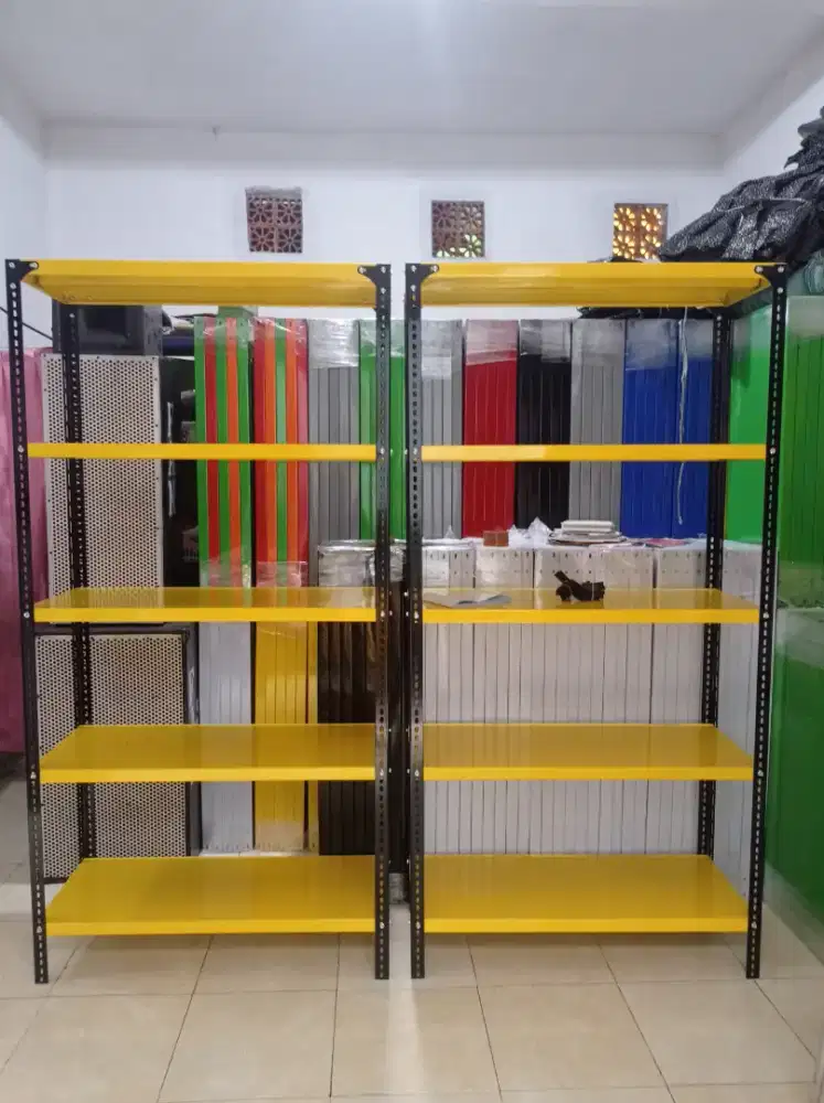 Rak siku rak buku rak besi