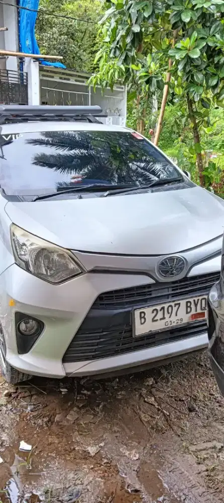 Jual toyota calya manual type E th 2018