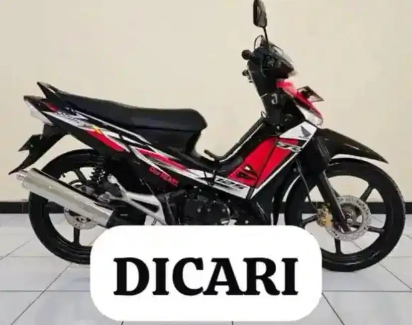Di Cari Supra X 125 Double Disk DD Tahun 2012 Ke Atas Karbu Supra 2014