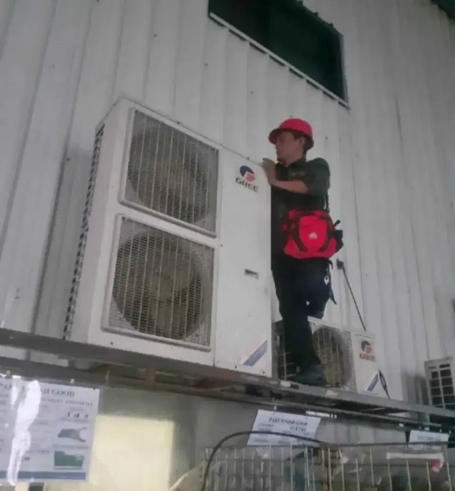 SERVICE AC TIDAK DINGIN, BONGKAR PASANG AC, CUCI AC, TAMBAH ISI FREON