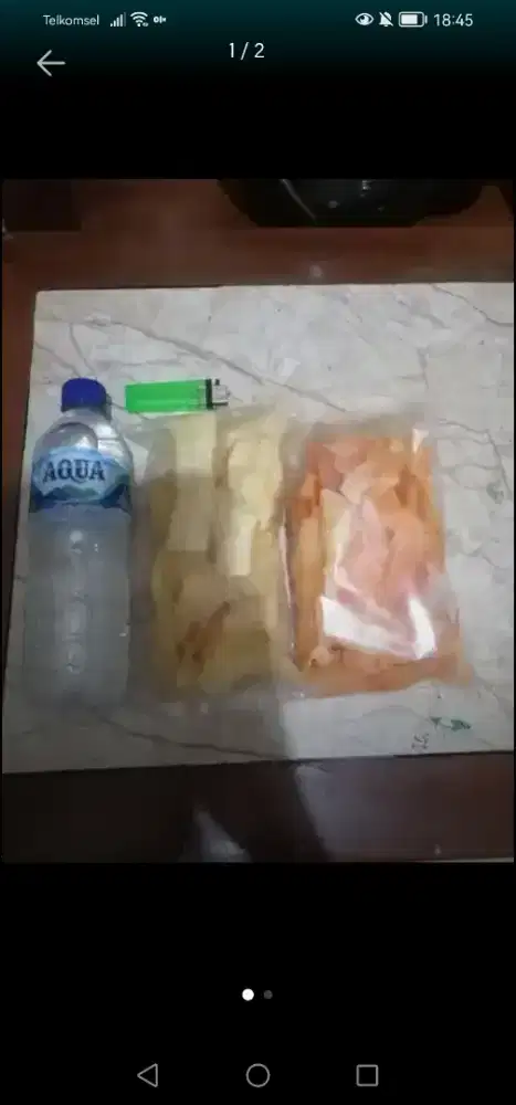 Camilan Kripik singkong loncis renyah