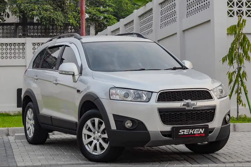 Chevrolet Captiva 2.0L FL2 Diesel Solar AT Matic 2012 Silver Metalik