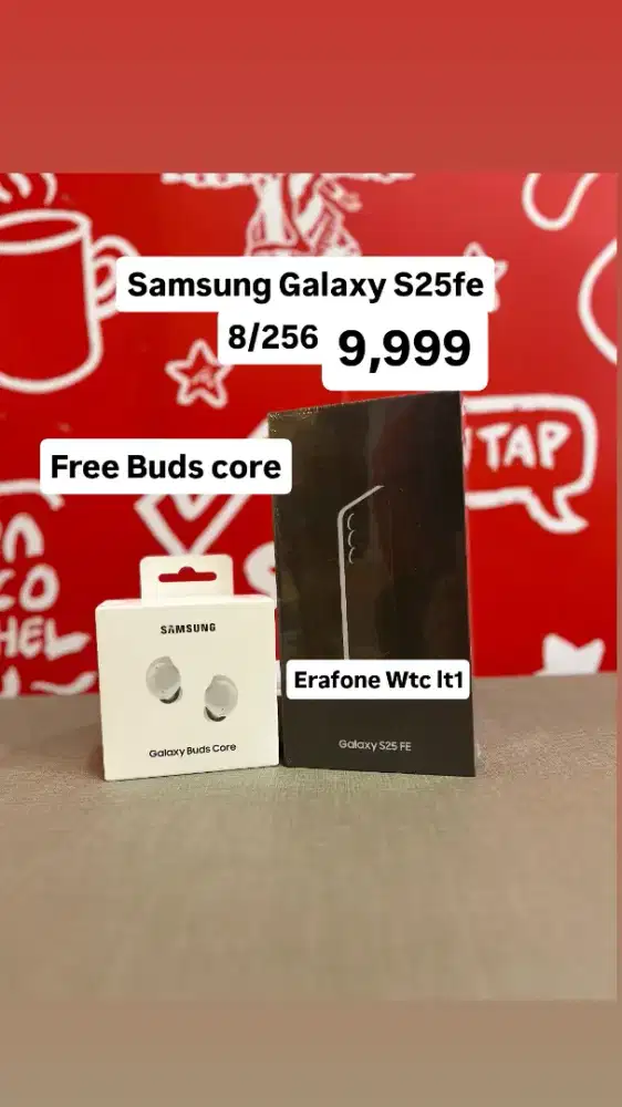 Samsung galaxy S25fe 8/256 bisa cicilan online dari rumah