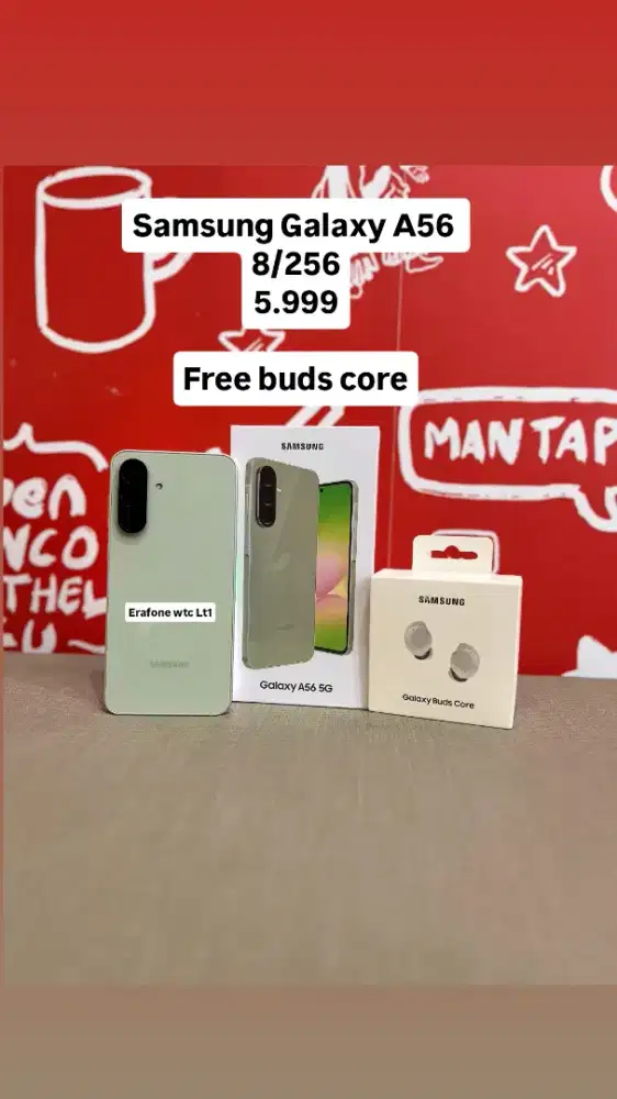 Samsung galaxy A56 8/256 bisa cicilan dan tukar tambah