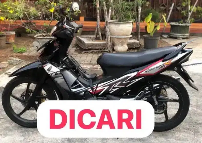 Di Cari Supra X 125 Double Disk DD Tahun 2009 Ke Atas Supra X 2011
