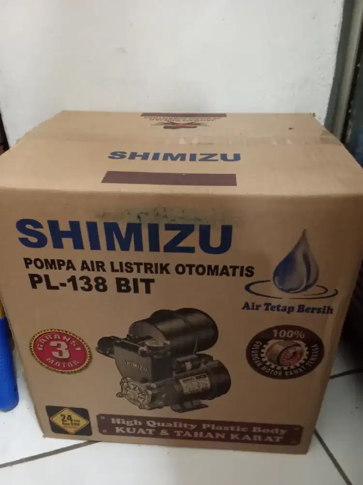 POMPA AIR LISTRIK OTOMATIS SHIMIZU PL-138 BIT