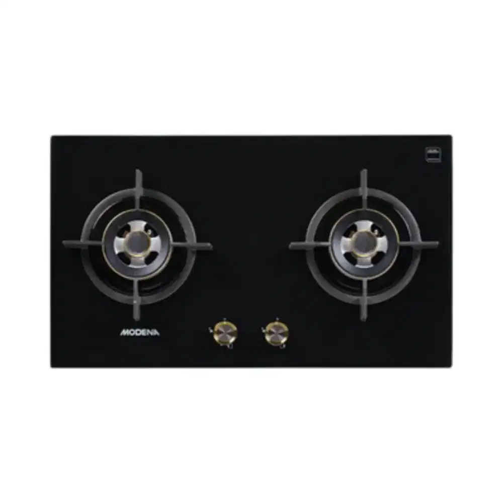 Modena 70 Kompor Tanam 2 Tungku Bh 2725 Gabk - Hitam