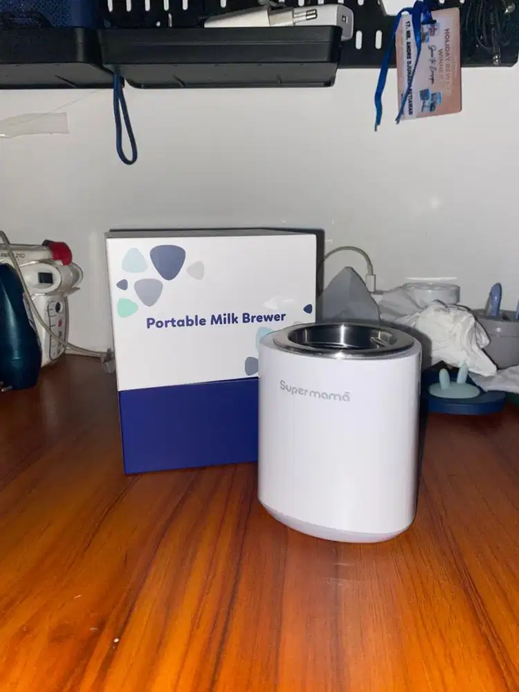 Pemanas susu portable