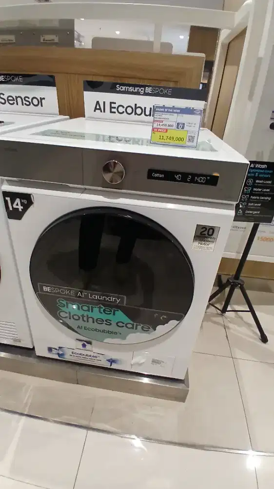 MESIN CUCI SAMSUNG WM FRONT LOADING