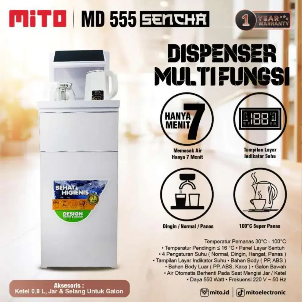 DISPENSER MITOCHIBA MD555 ( BAWAH)