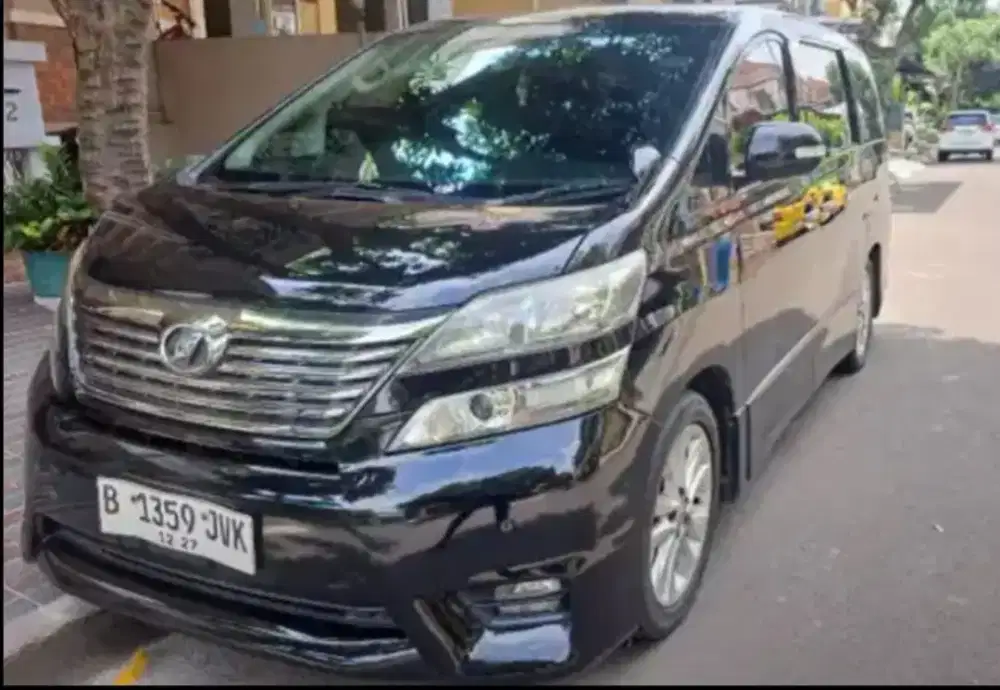 Vellfire z 2.4 AUDIOLESS AT 2010