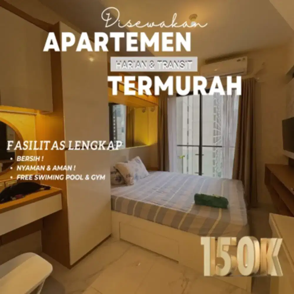 Sewa apartemen Harian & Transit EMERALD BINTARO Termurah