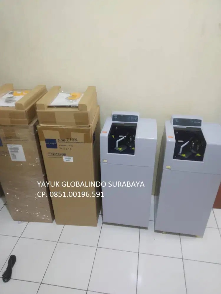 mesin hitung uang GLORY GNH 710 hub.Yayuk surabaya