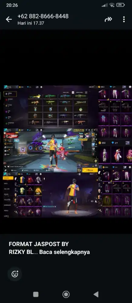 Akun ff aman terpercaya