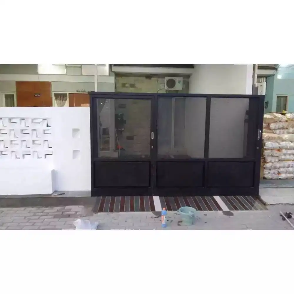 pagar rumah bukaan geser gratis survei dan pemasangan se jabodetabek