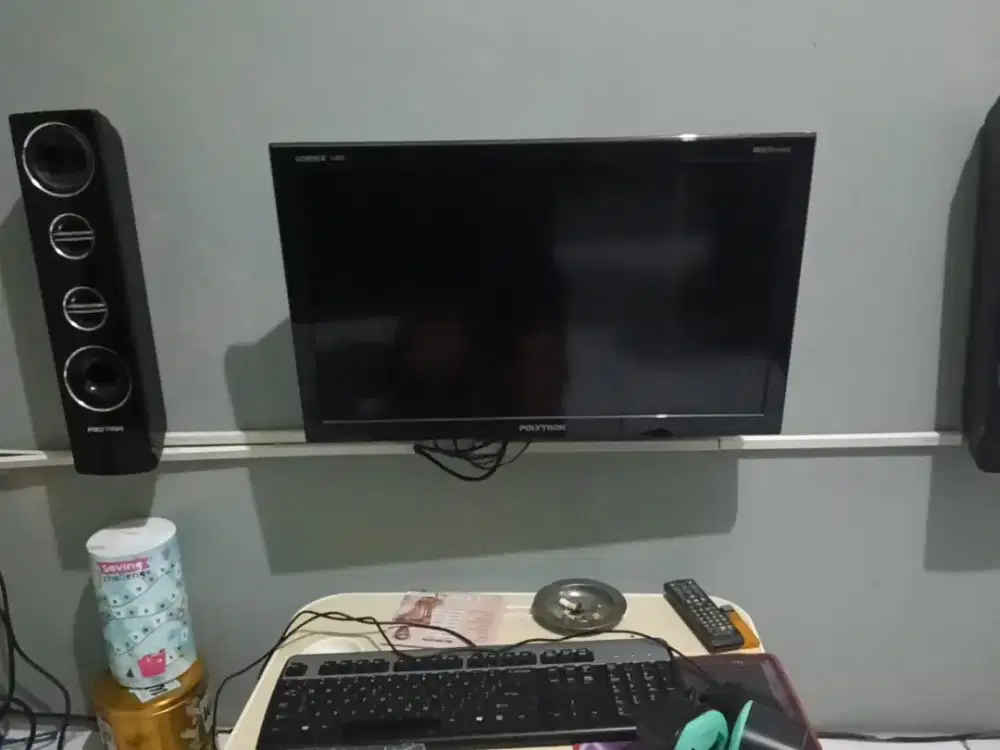 Tv LED Polytron 24 inc gratis set top box